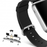 Кожаный ремешок Rock Genuine Leather Watchband для Apple Watch 38мм, черный