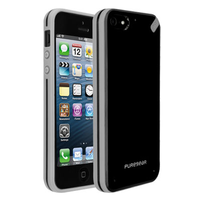 Чехол накладка Slim Shell Case для iPhone 5/5S/5SE Black