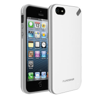 Чехол накладка Slim Shell Case для iPhone 5/5S/5SE White