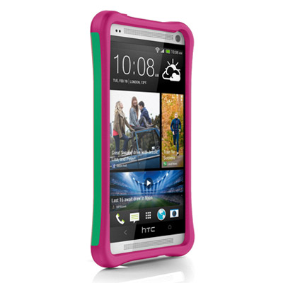 Чехол Ballistic Aspira для HTC One, бирюзовый/розовый