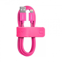 USB кабель Momax Elite Link для Apple Lightning для Apple iPhone / iPad, розовый