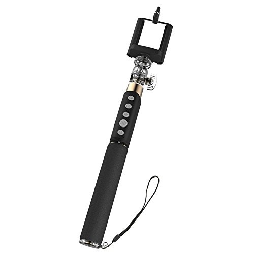 Монопод палка-штатив для селфи iHave Selfie Shetter & Stick с Bluetooth пультом(ROT0701), золотой