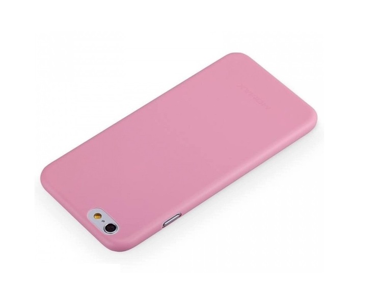 Чехол пластиковый Momax Membrane Case 0.3 mm для Apple iPhone 6 Plus, розовый