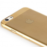 Чехол силиконовый Rock Ultrathin Slim Jaсked для iPhone 6 Plus, золотой