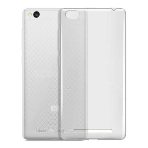Чехол силиконовый для Xiaomi Redmi 3 в техпаке, прозрачный