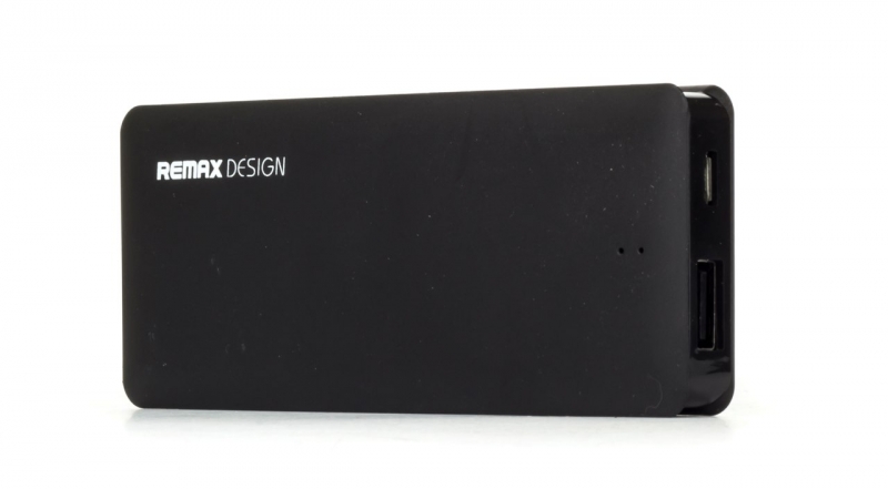 Аккумулятор внешний универсальный Remax Candy PowerBox 5000 mAh, черный