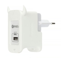 Сетевое зарядное устройство Momax U.Bull с поддержкой Quick Charge 2.0 , белое
