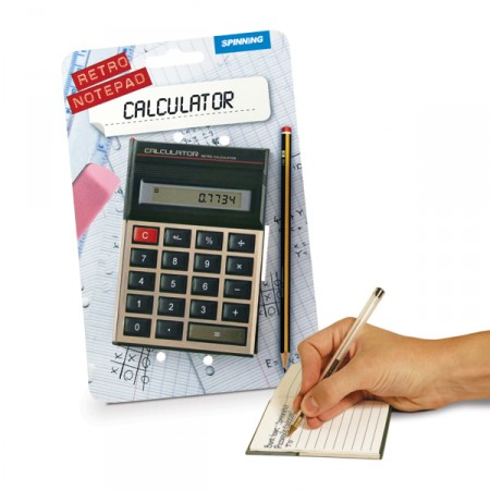Блокнот - ретро калькулятор