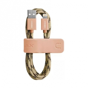 USB кабель Momax Elite Link для Apple Lightning для Apple iPhone / iPad, золотой
