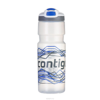 Бутылка для воды Contigo Devon, серебристо-синяя