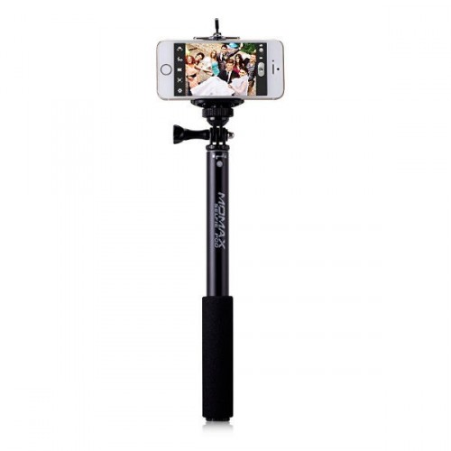 Монопод палка-штатив для селфи Momax SelfiFit - Bluetooth Selfie Pod KMS1, черный