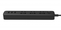 Удлинитель Xiaomi Mi Power Strip 3 розетки и 3 USB порта, черный