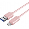 Кабель USB Type-C Rock, розовый